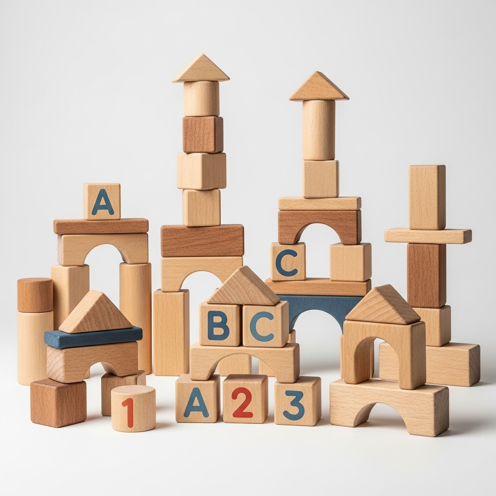 Wooden Building Blocks